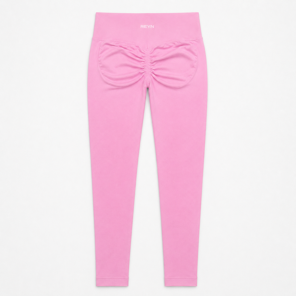 Scrunch-Seam Legging & Halter Bra Set
