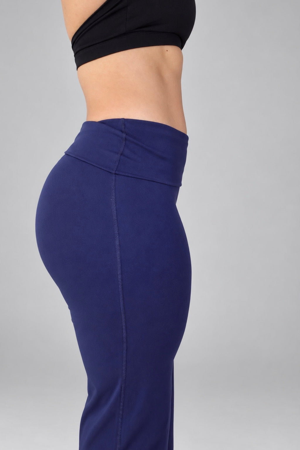 Fold Over Wide Leg Pants