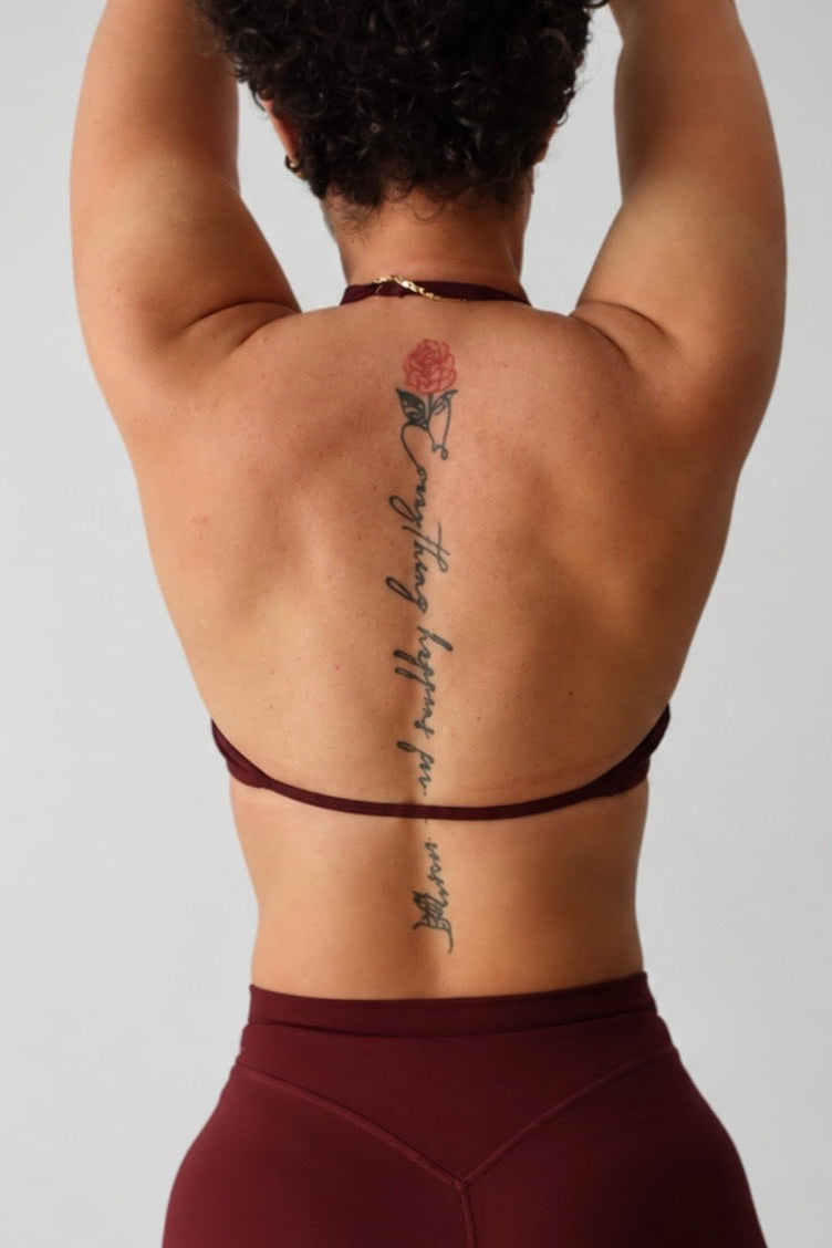 Adjustable Shoulder Strap Yoga Bra