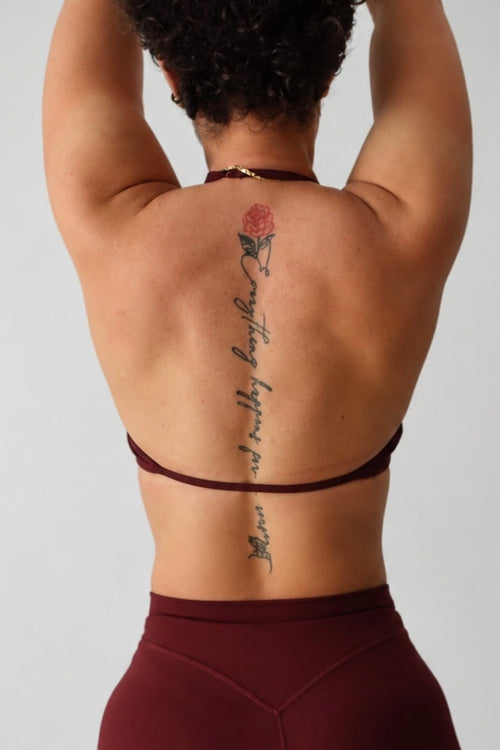 Adjustable Shoulder Strap Yoga Bra